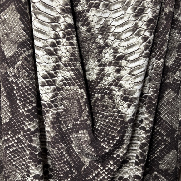 Michael Kors Sleeveless Dress Snakeskin Print Size Small - Picture 7 of 8